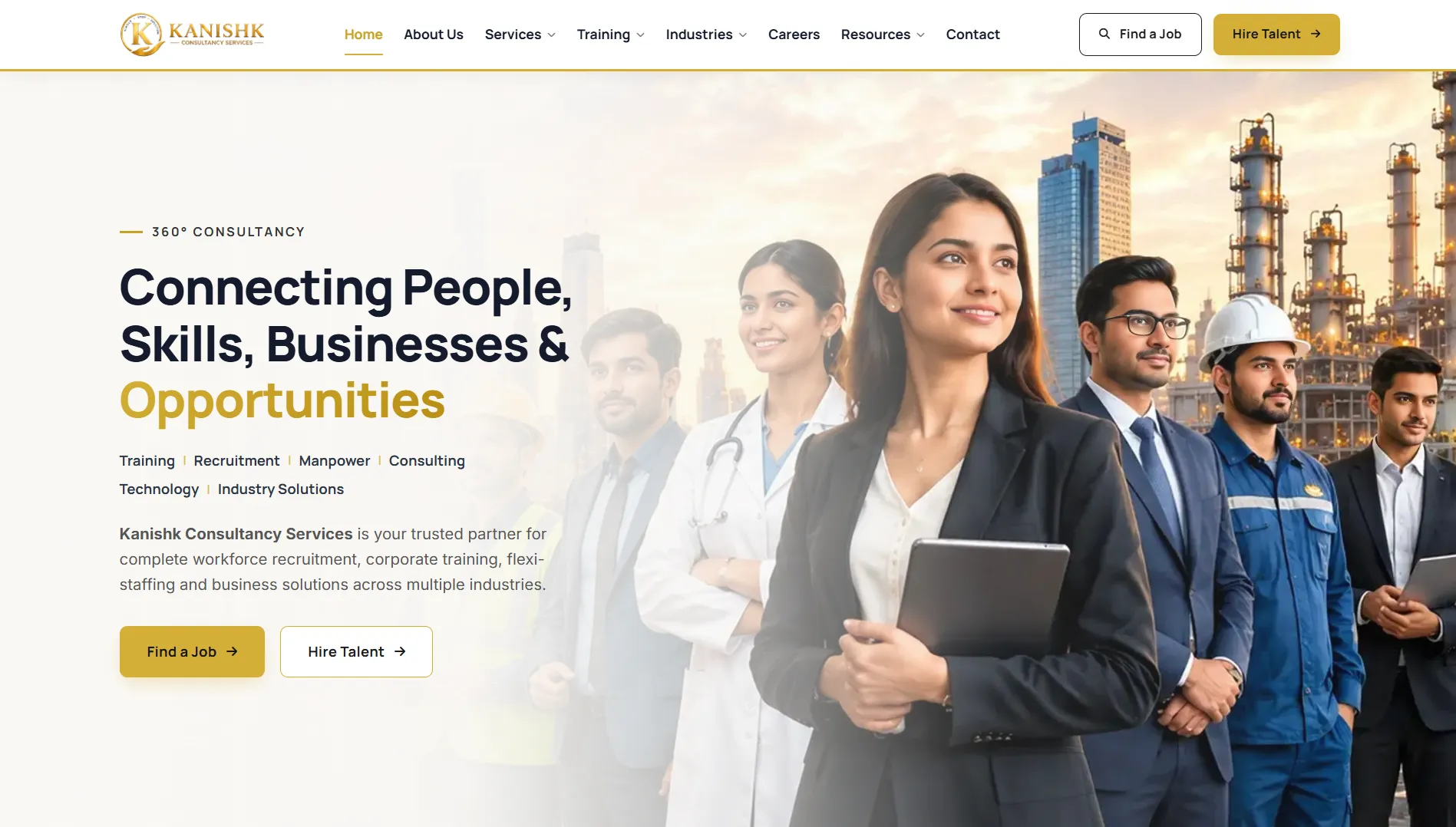 Kanishk Consultancy Services Platform Preview